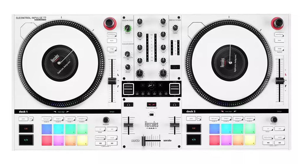 Hercules Inpulse T7 White Edition Vit
