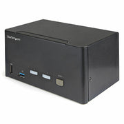 StarTech.com 2-ports DisplayPort KVM-switch för tre skärmar