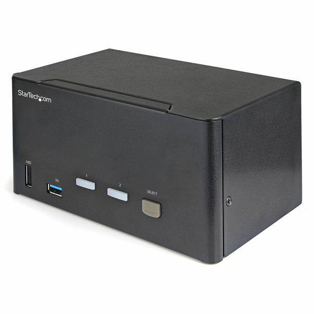 StarTech.com 2-ports DisplayPort KVM-switch för tre skärmar