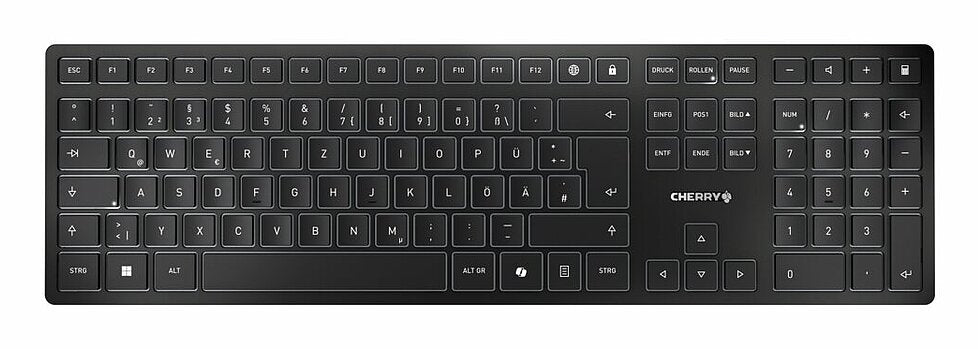 CHERRY KW 9100 SLIM tangentbord Universal Trådlös RF +