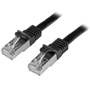 StarTech.com N6SPAT5MBK nätverkskablar Svart 5 m Cat6 SF/UTP (S-FTP)