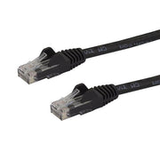 StarTech.com N6PATC3MBK nätverkskablar Svart 3 m Cat6 U/UTP (UTP)