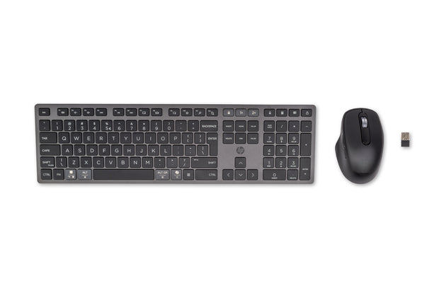 HP 720 laddningsbart trådlöst tangentbord och mus kombinerat för flera enheter