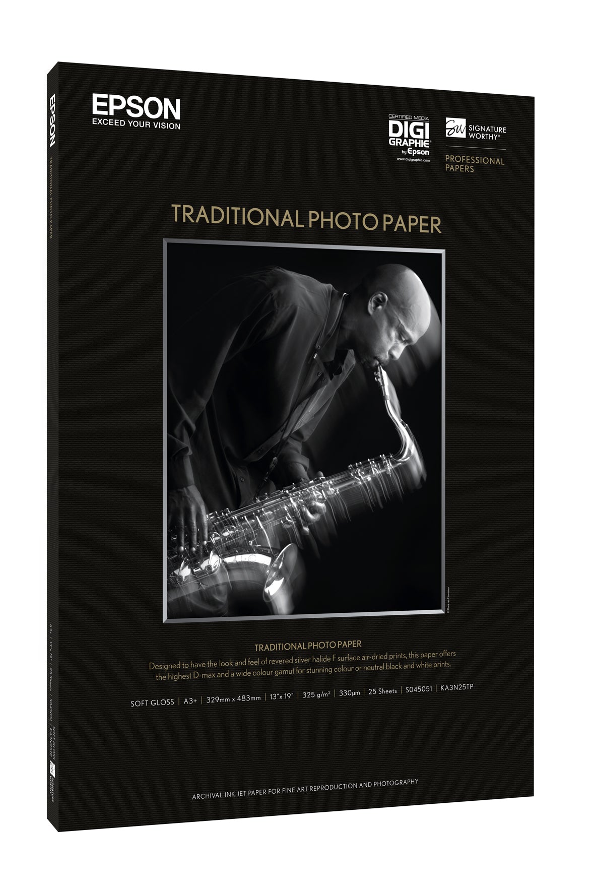 Epson Traditional Photo Paper fotopapper