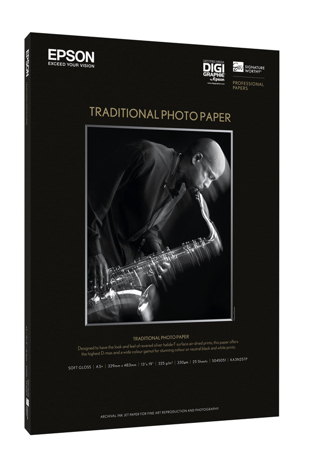 Epson Traditional Photo Paper fotopapper