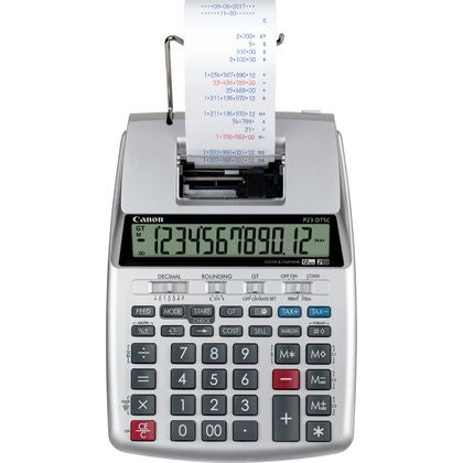 Canon P23-DTSC miniräknare Skrivbord Utskrift Silver
