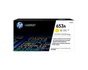 HP 653A gul original LaserJet tonerkassett