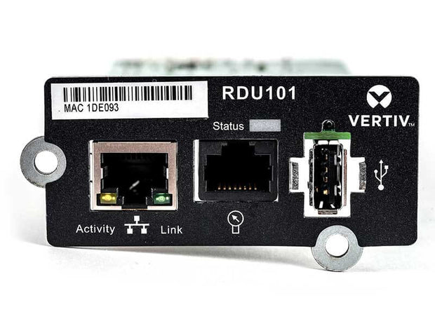 Vertiv IntelliSlot RDU101 Intern Ethernet 100 Mbit/s - 1x100M