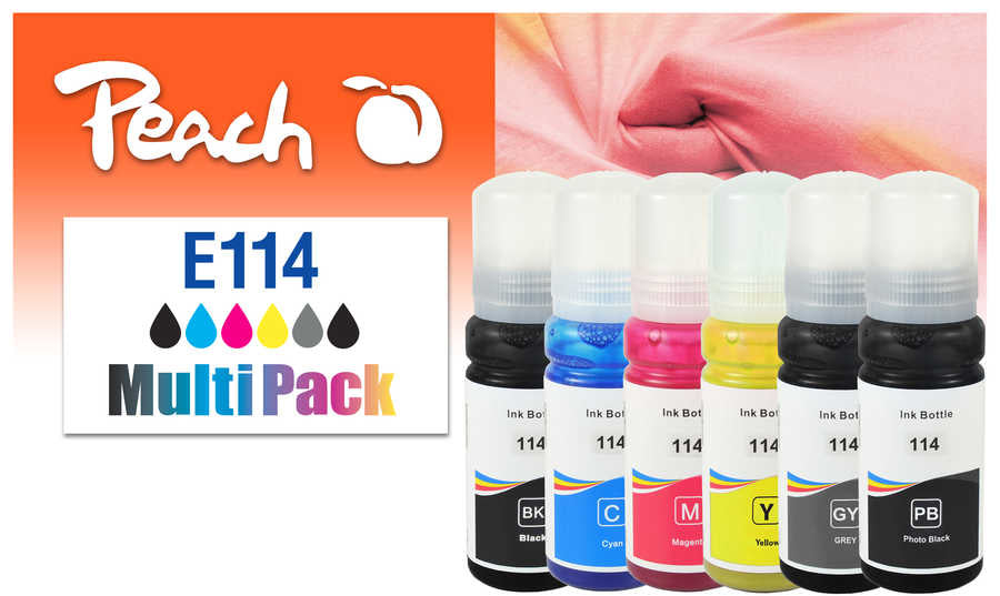 Peach 321706 bläckpatroner Kompatibel Standardavkastning Svart