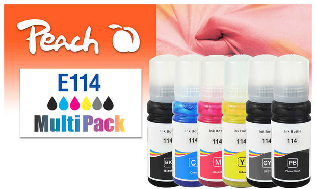 Peach 321706 bläckpatroner Kompatibel Standardavkastning Svart