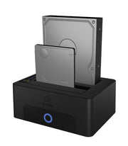ICY BOX IB-1232CL-U3 USB 3.2 Gen 1 (3.1 Gen 1) Type-A Svart