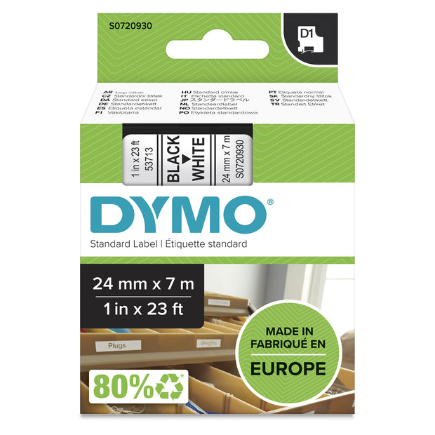 DYMO D1-originaletiketter