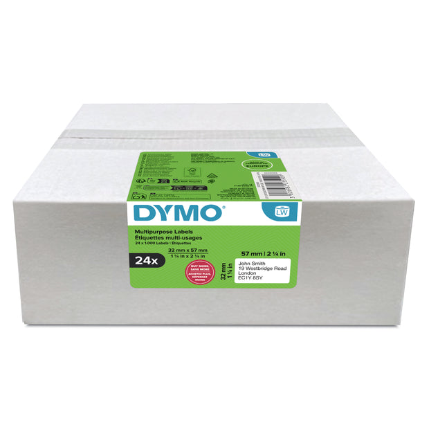 DYMO LabelWriter-originaletiketter för flera ändamål