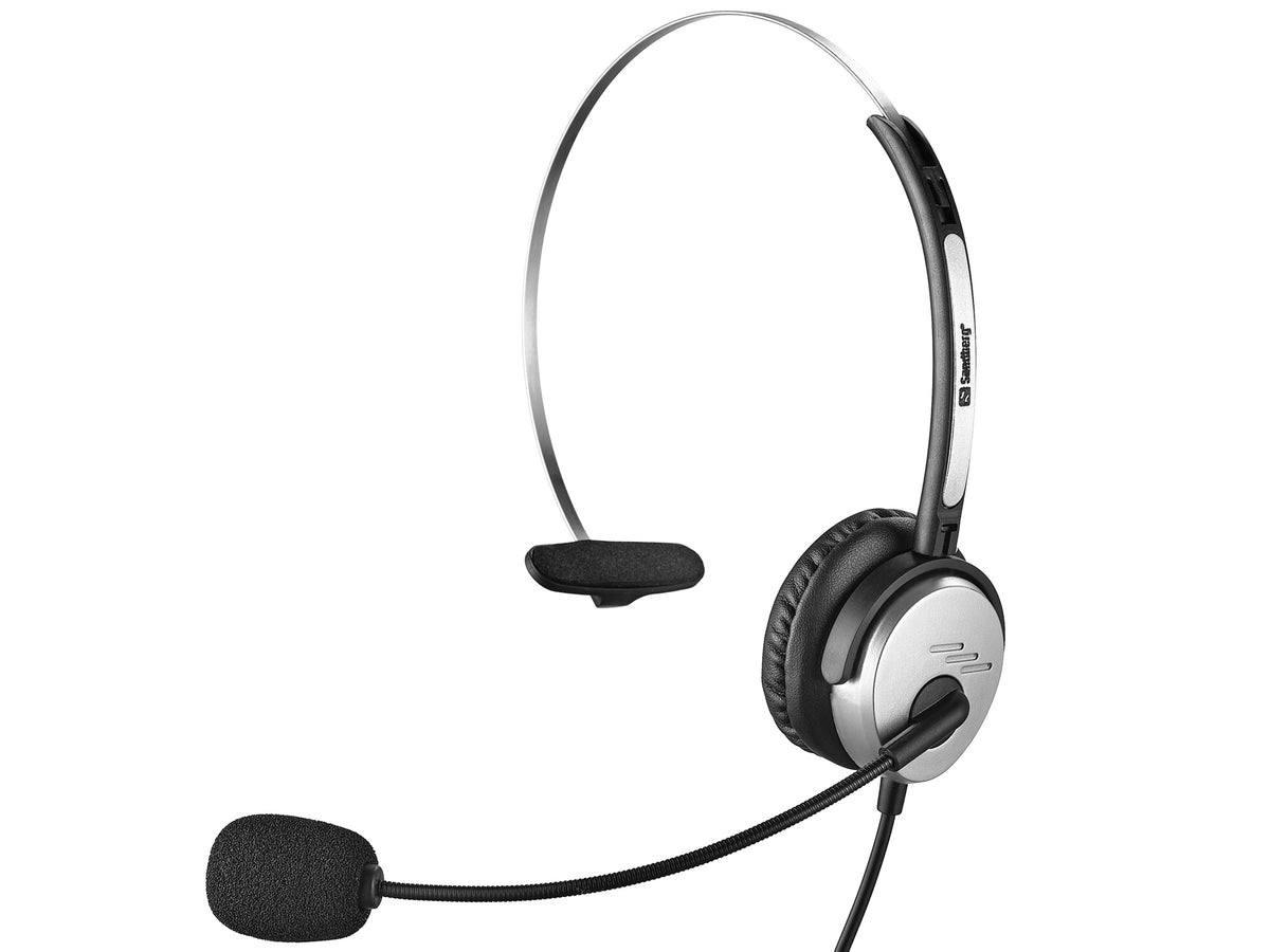 Sandberg 326-14 hörlur och headset Kabel Huvudband Kontor/callcenter USB Type-A Svart