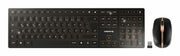 CHERRY JD-9100IT-2 tangentbord Mus inkluderad Hem / Kontor Trådlös RF +