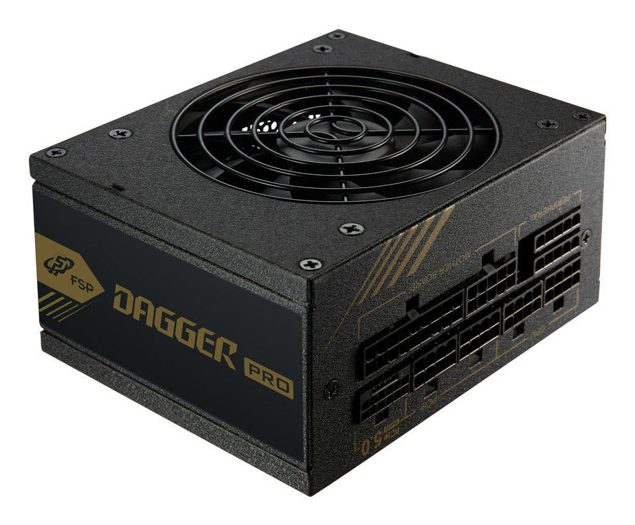 FSP DAGGER PRO ATX3.0(PCIe5.0) 850W strömförsörjningsenheter 20+4 pin ATX SFX Svart