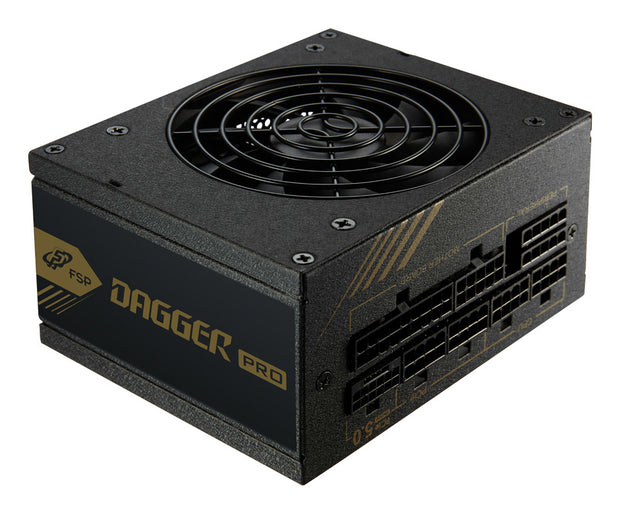 FSP DAGGER PRO ATX3.0(PCIe5.0) 850W strömförsörjningsenheter 20+4 pin ATX SFX Svart