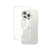 PanzerGlass HardCase Transparent w. White MagSafe iPhone 16 Pro