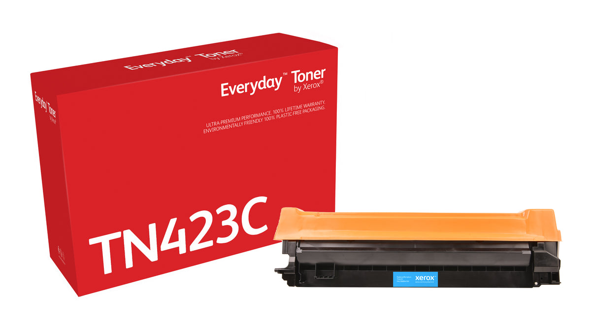 Everyday Cyan Toner by Xerox compatible with Brother TN-423C