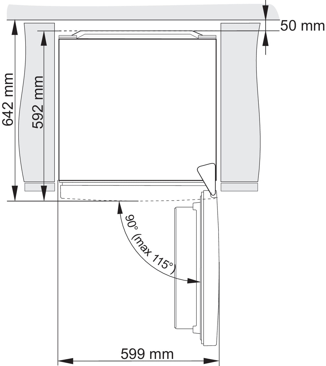 Gorenje NRK6202EW4 Fristående 331 l Vit