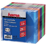 Hama CD Slim Box Pack of 25