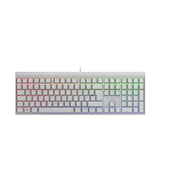 CHERRY MX 2.0S RGB tangentbord Spela USB QWERTZ tyska Vit