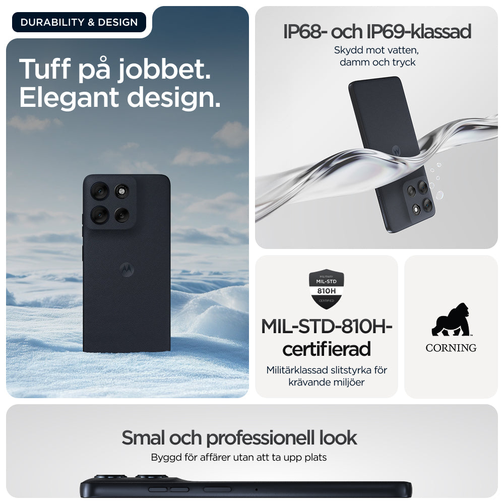 Motorola moto g56 5G - 256 GB - Svart