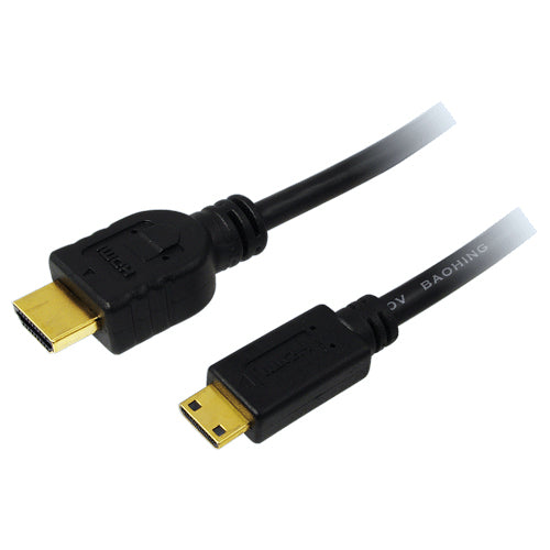 LogiLink CH0022 HDMI-kabel 1,5 m HDMI Typ A (standard) HDMI Type C (Mini) Svart