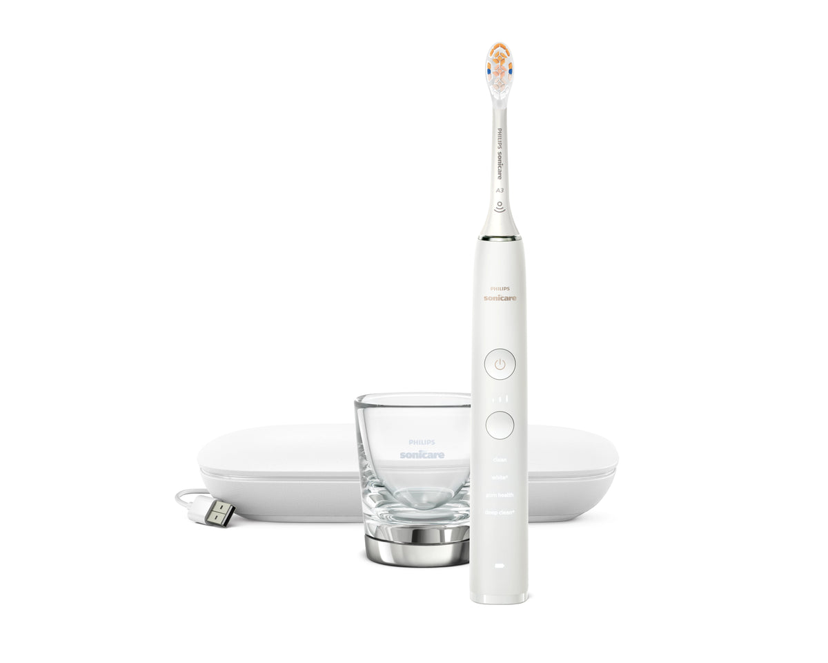 Philips HX9911/19 elektriska tandborstar Vuxen Ultraljudstandborste Vit
