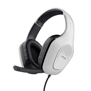 Trust GXT 415W Zirox Headset Kabel Huvudband Spela Vit