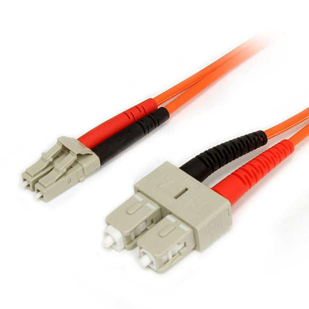 StarTech.com 3 m 62,5/125 multiläges Duplex-fiberpatchkabel LC