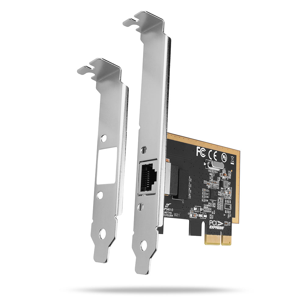 Axagon PCEE-GRF nätverkskort Intern Ethernet 1000 Mbit/s