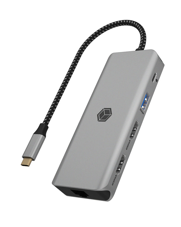 ICY BOX IB-DK4012-CPD Kabel USB 3.2 Gen 1 (3.1 Gen 1) Type-C Antracit