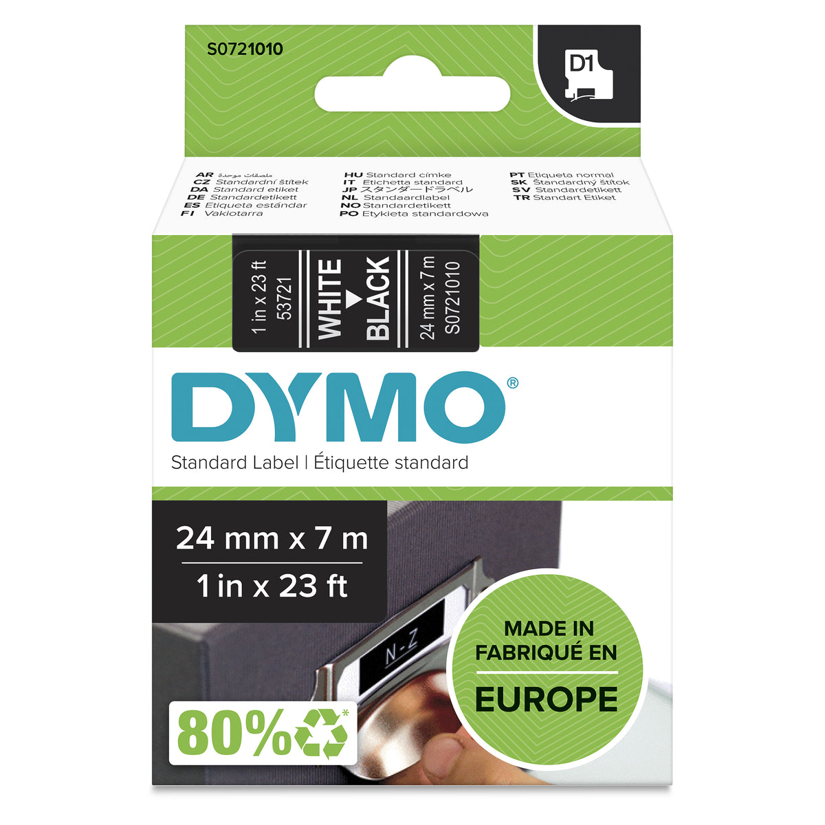 DYMO D1-originaletiketter
