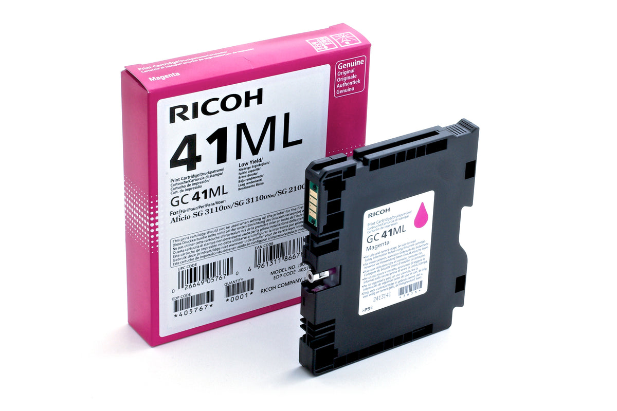Ricoh 405767 bläckpatroner Original Magenta