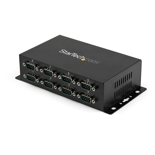 StarTech.com USB till DB9 RS232 seriell adapterhubb med 8 portar