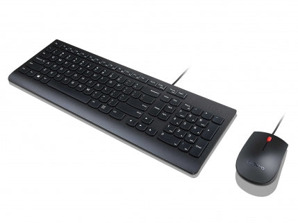Lenovo 4X30L79897 tangentbord Mus inkluderad Universal USB QWERTZ tyska Svart