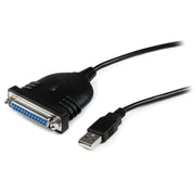 StarTech.com 1,8 m USB till DB25 parallell skrivaradapterkabel