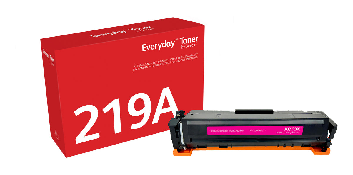 Everyday Magenta Toner by Xerox compatible with HP 219A (W2193A)