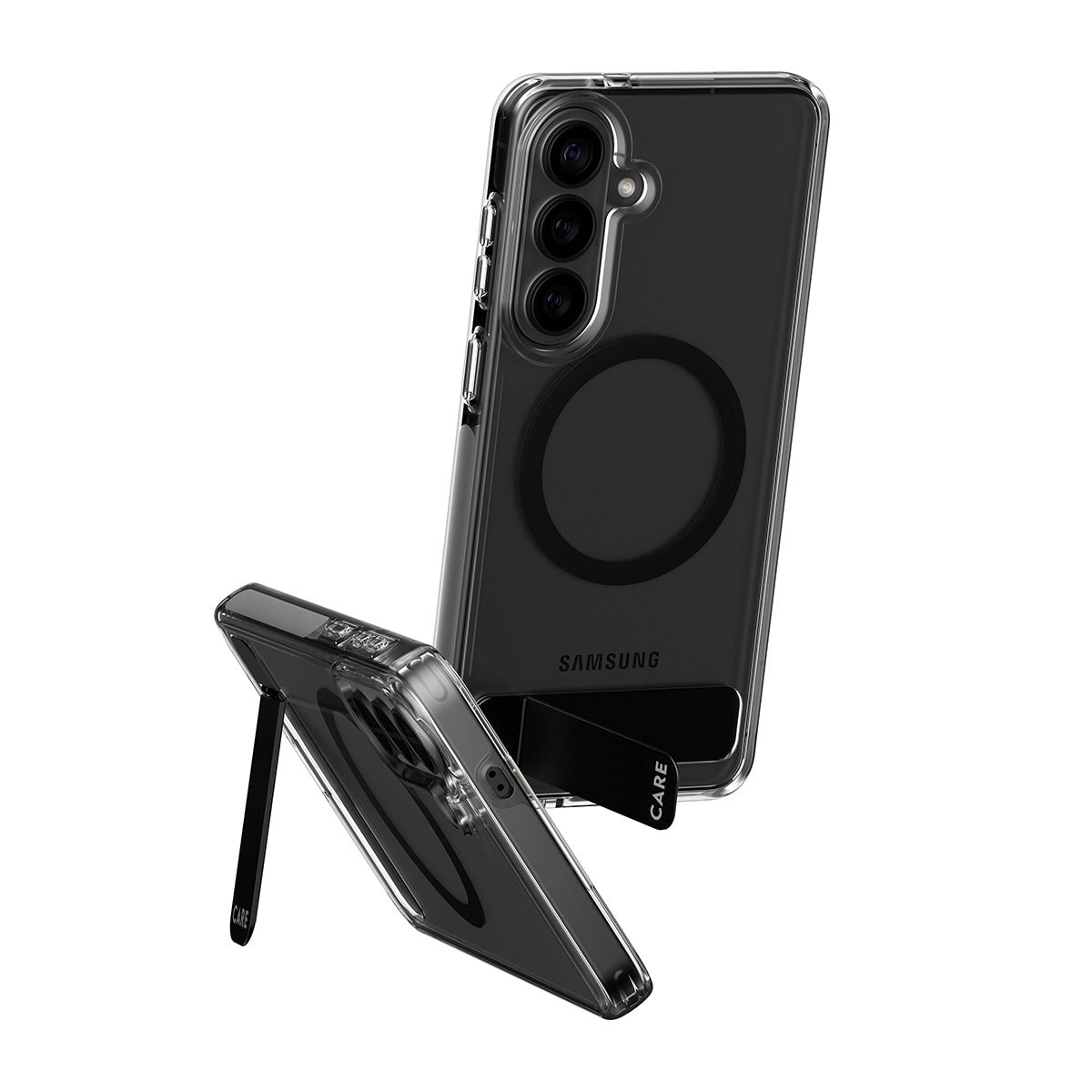 PanzerGlass CARE by Kickstand Case Transparent w. Qi Samsung Galaxy S26+
