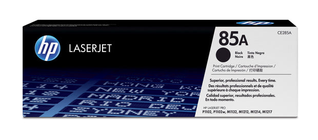 HP 85A svart LaserJet-tonerkassett