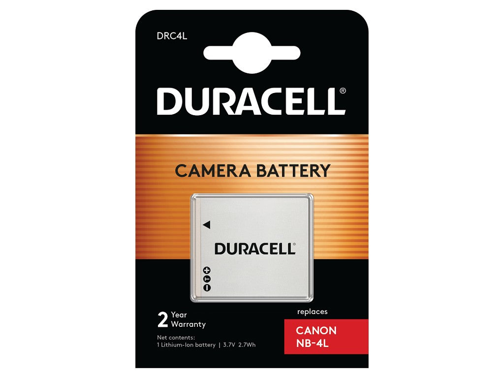 Duracell DRC4L batteri till kamera/videokamera Litium-Ion (Li-Ion)