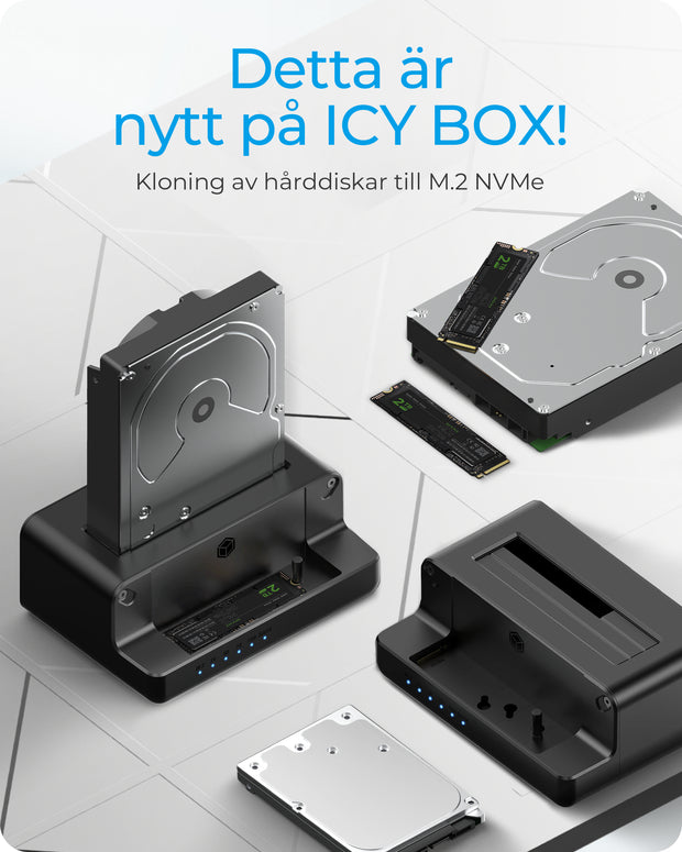 ICY BOX IB-2914MSCL-C31 USB 3.2 Gen 2 (3.1 Gen 2) Type-C Svart