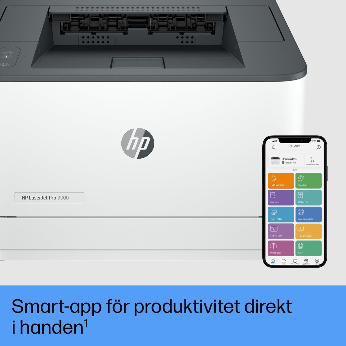 HP LaserJet Pro 3002dw-skrivare - Duplex