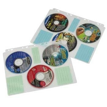 Hama CD-ROM Index Sleeves 60 diskar Transparent