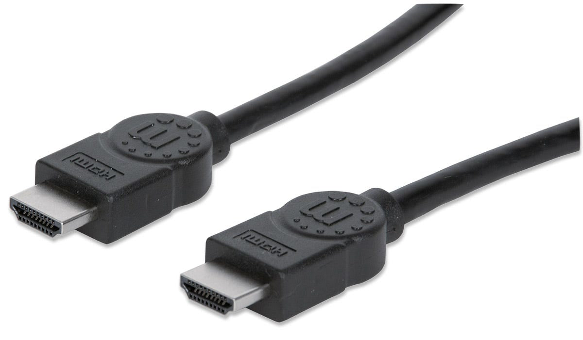 Manhattan 306133 HDMI-kabel 5 m HDMI Typ A (standard) Svart