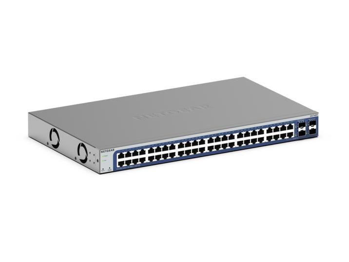 NETGEAR GS748T hanterad L2/L3/L4 Gigabit Ethernet (10/100/1000) Svart