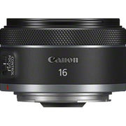 Canon RF 16 mm f2.8 STM MILC Ultravidvinkelobjektiv Svart