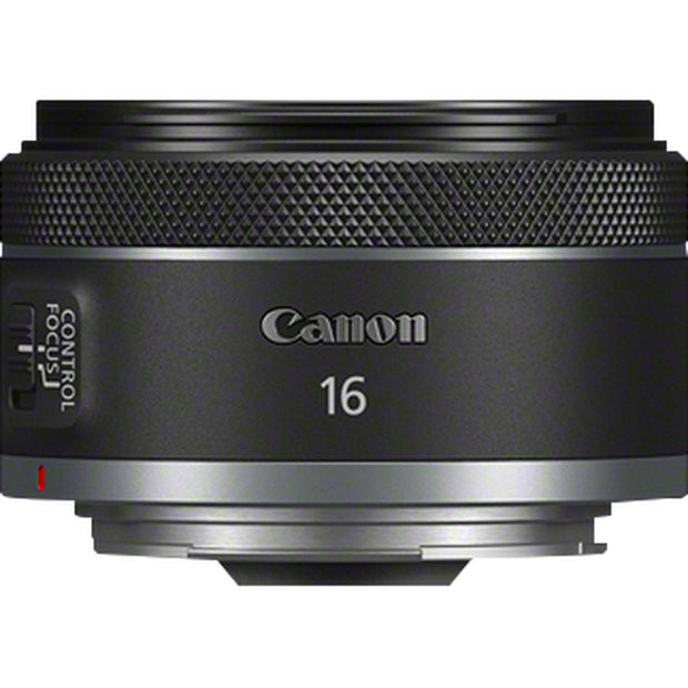 Canon RF 16 mm f2.8 STM MILC Ultravidvinkelobjektiv Svart