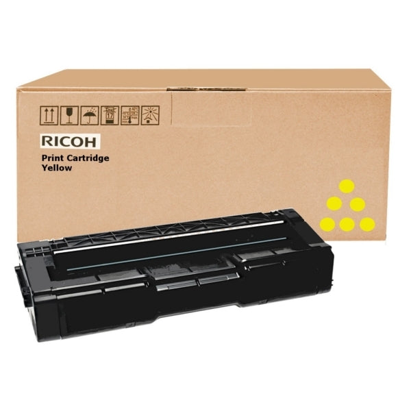 Ricoh 407639 Tonerkassett Original Gul